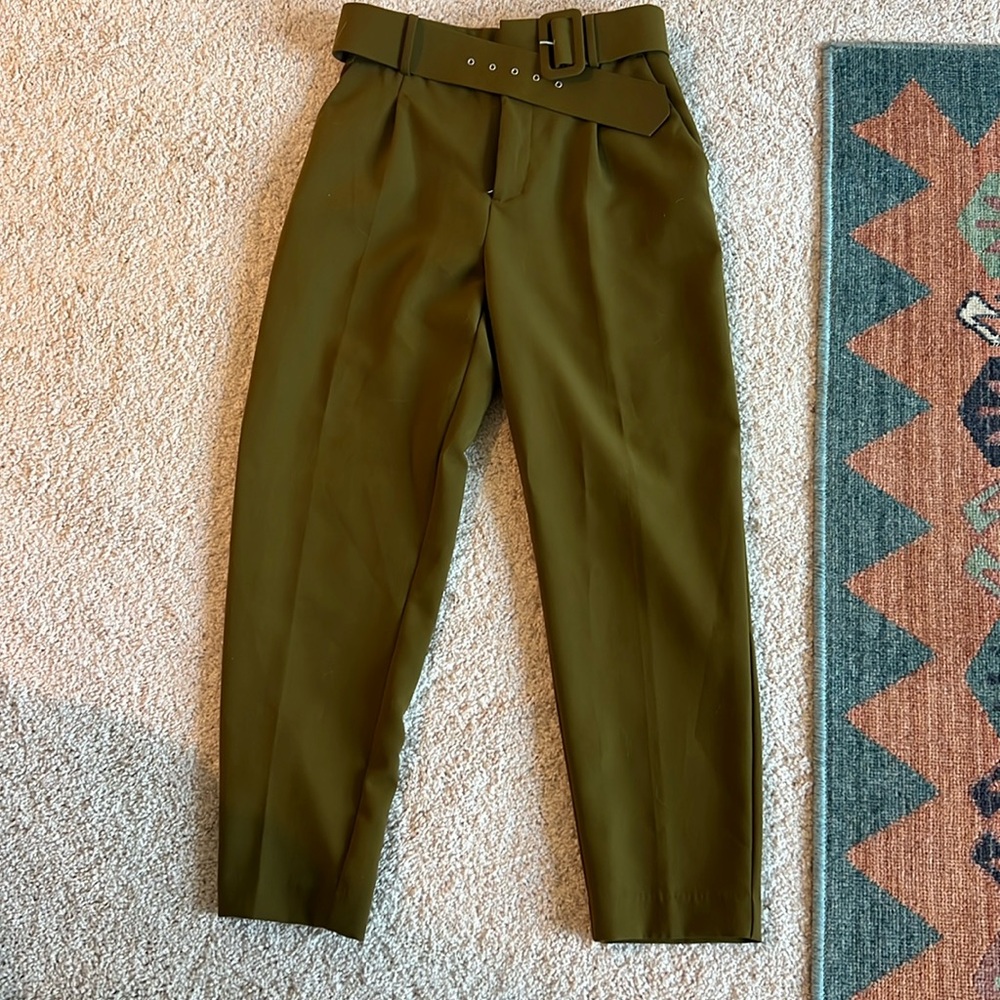 Zara Pants with Belt